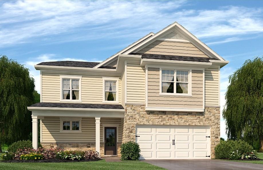 3574 Valley Ridge College Park, GA 30337 - Photo 1 of 1 Color Rendering of Plan & Elevation