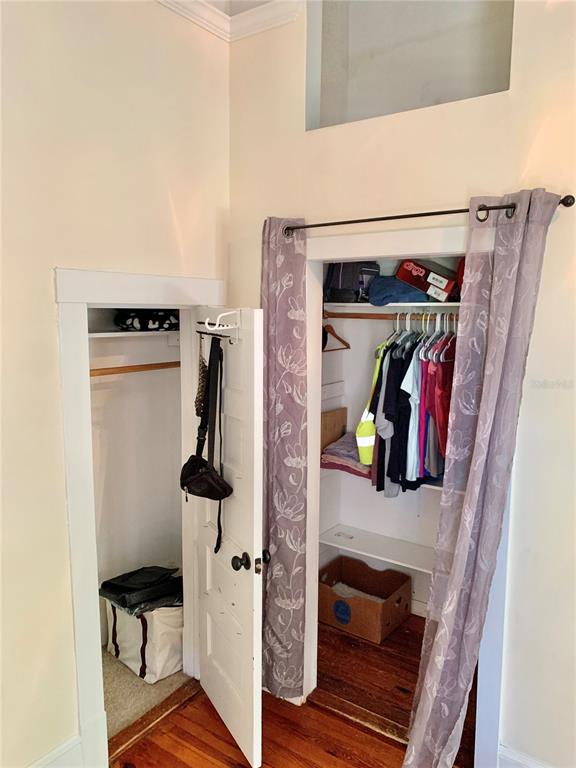 9150 Southwest 151st Lane Archer, FL 32618 - Photo 25 of 81 a view of walk in closet with clothes and shoes