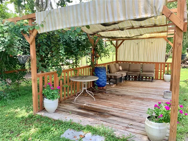 a view of an outdoor space and yard