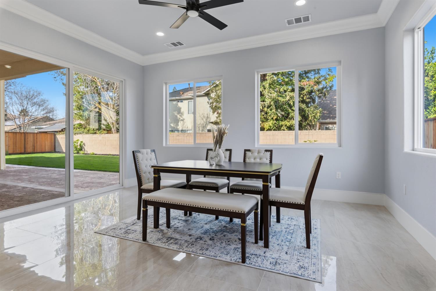 2009 Robin Hood Lane Merced, CA 95340 - Photo 11 of 50 a dining room with furniture and window
