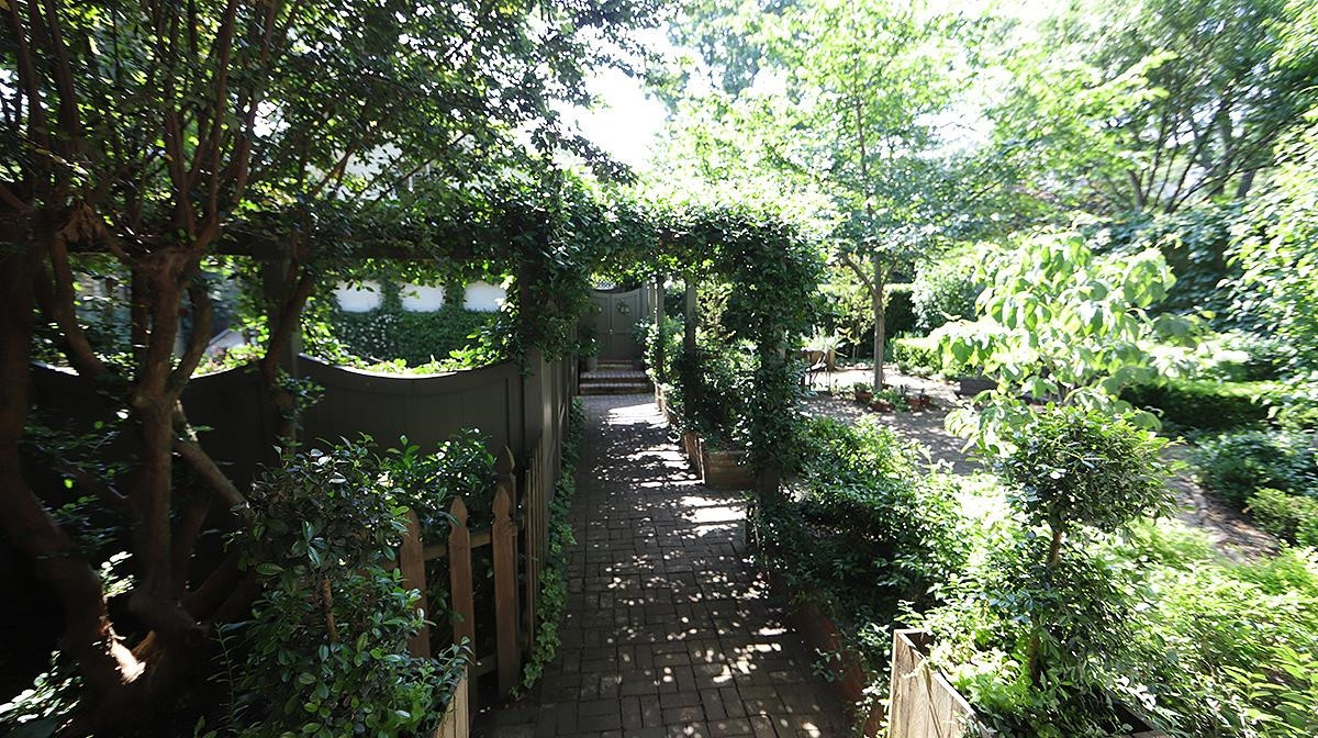 1823 St Marys Street Raleigh, NC 27608 - Photo 38 of 54 Rear walkway to guest house backyard