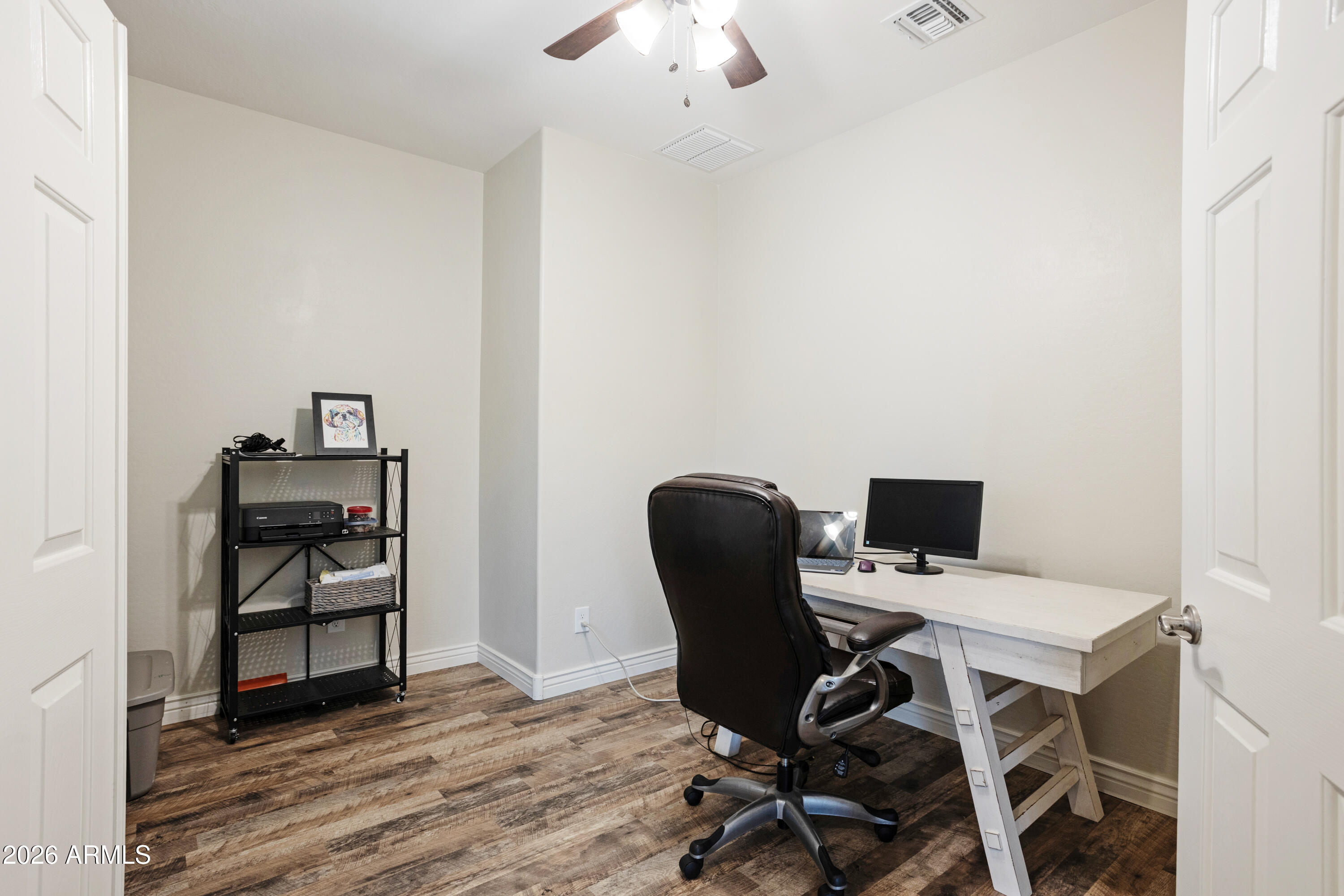 2735 East Hickory Street Gilbert, AZ 85298 - Photo 5 of 21 Office/Den with French Doors