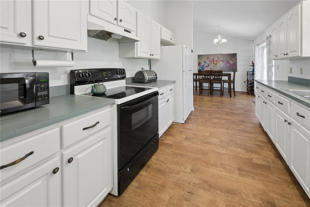 1750 Southwest 15th Street Bell, FL 32619 - Photo 11 of 34 a kitchen with granite countertop a sink and cabinets