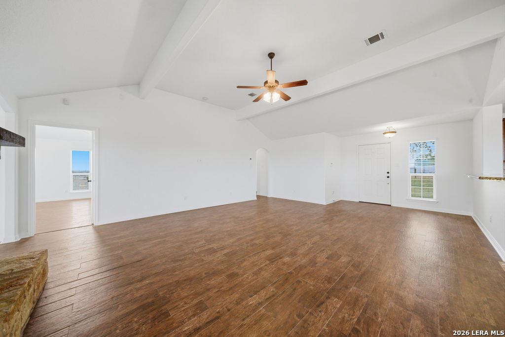 12897 La Vernia Road St. Hedwig, TX 78152 - Photo 16 of 34 a view of a livingroom with a flat screen tv