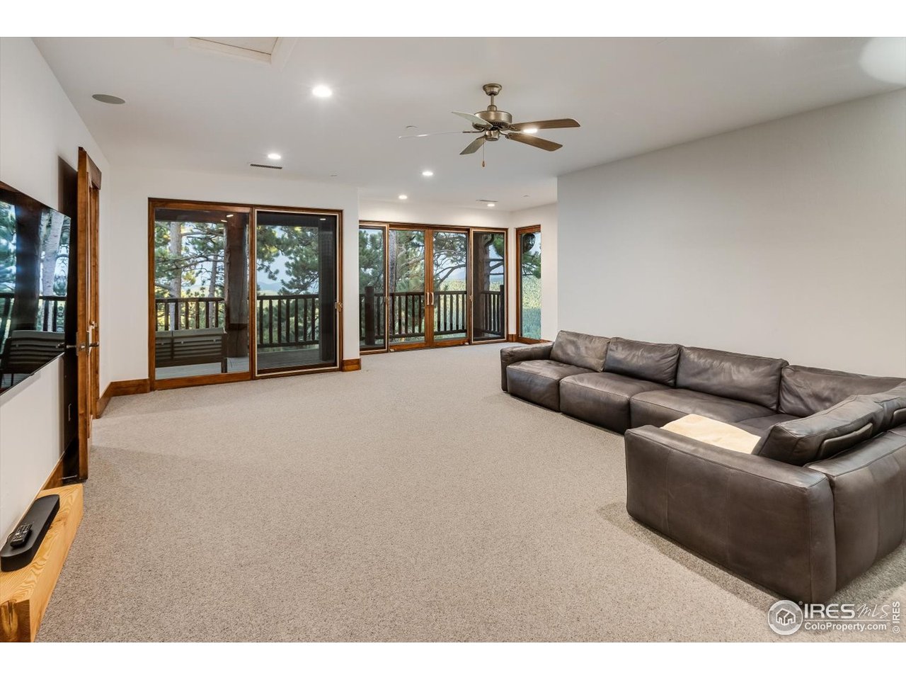 34750 Fox Ridge Road Evergreen, CO 80439 - Photo 30 of 39 Upstairs media/family room