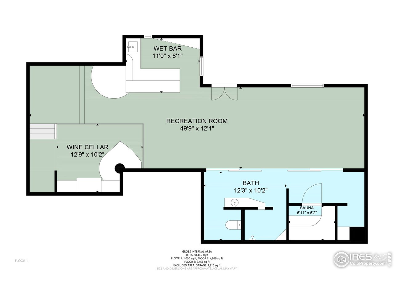 34750 Fox Ridge Road Evergreen, CO 80439 - Photo 38 of 39 Walkout lower level with Spa, Sauna, Wine Room, and Bar