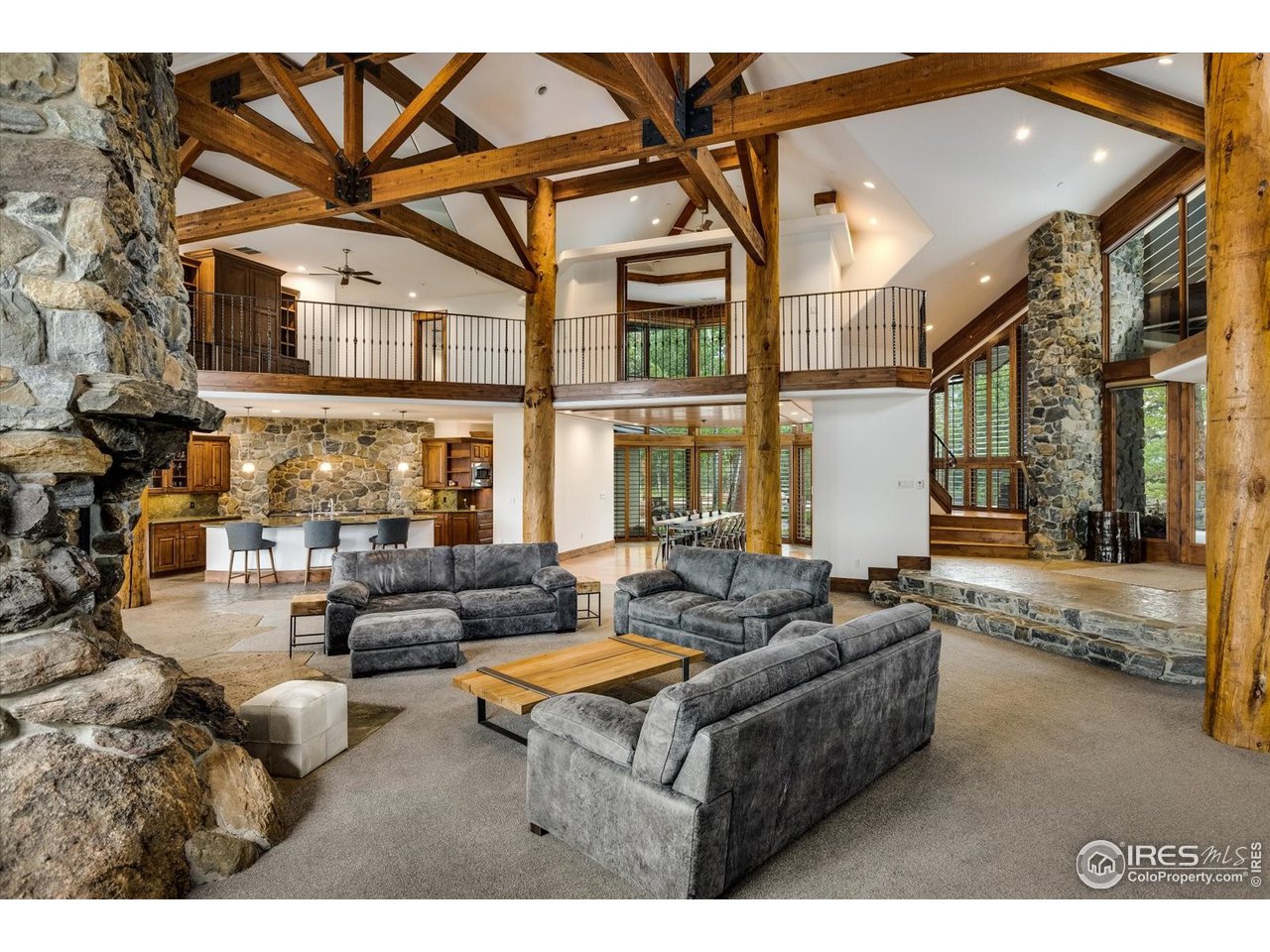 34750 Fox Ridge Road Evergreen, CO 80439 - Photo 6 of 39 Lush New Zealand wool carpet, with wool pad, healthy, eco friendly, and easy on the feet