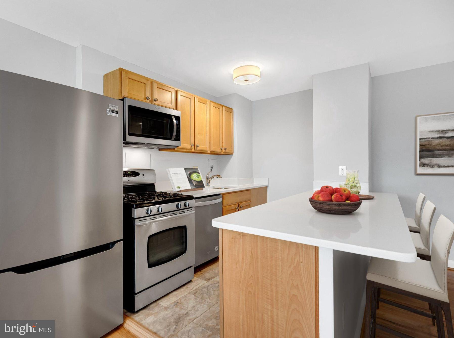 1200 South Arlington Ridge Road, Unit 608 Arlington, VA 22202 - Photo 13 of 39 *VS- Generous Counter Space & Breakfast Bar