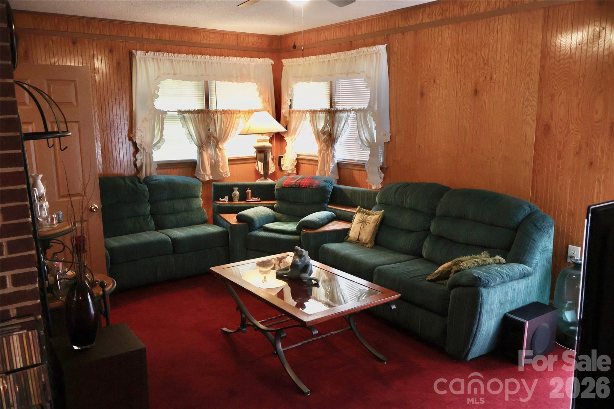 1529 West Market St Extension Cheraw, SC 29520 - Photo 15 of 38 a living room with furniture and a large window