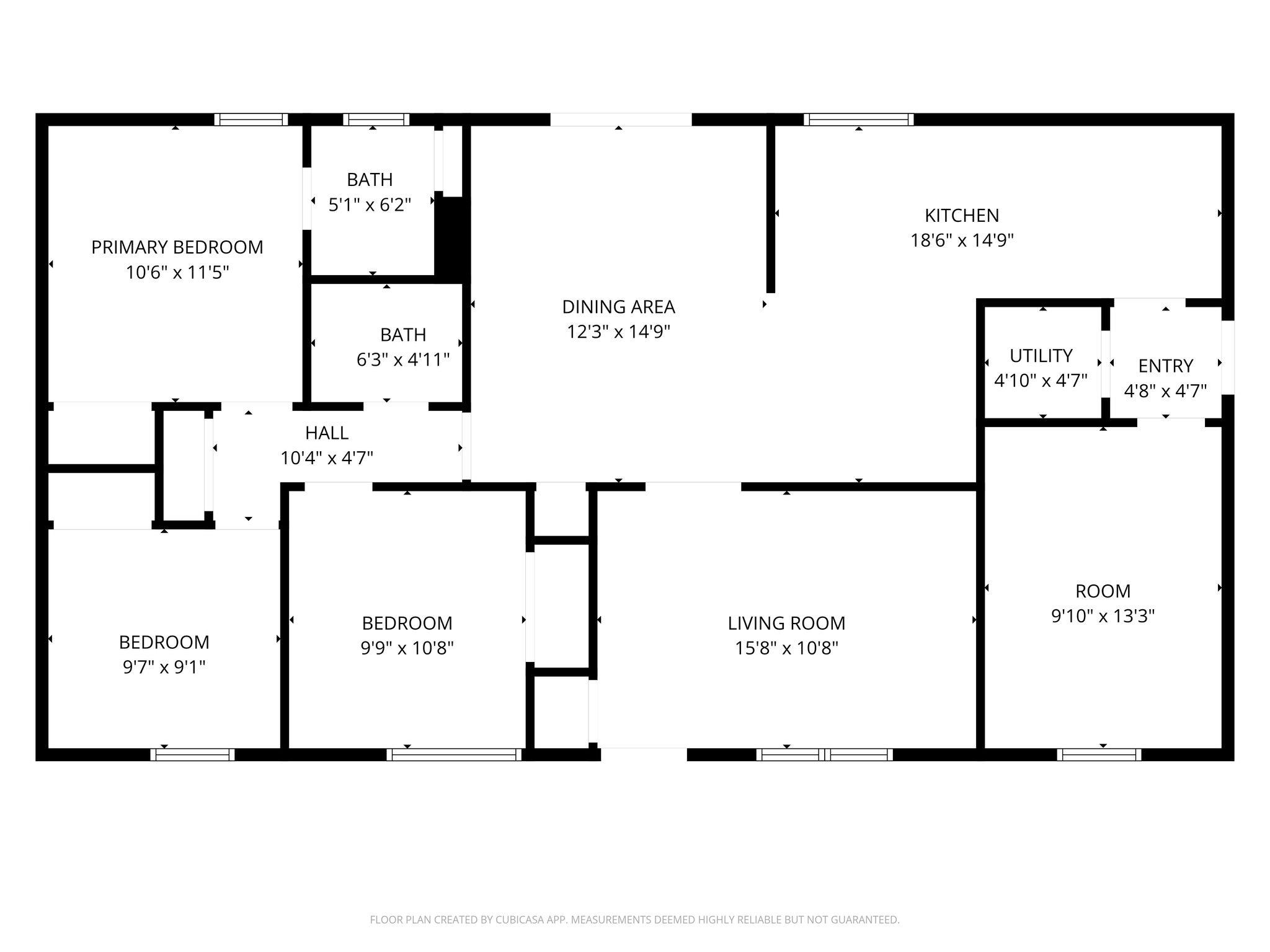 4285 Trudy Street Memphis, TN 38128 - Photo 31 of 31 View of room layout
