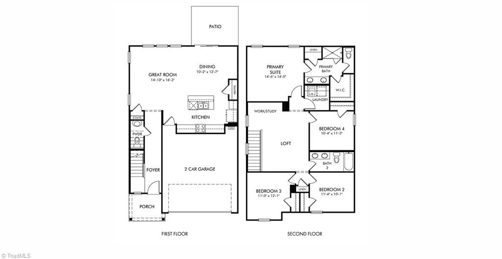 1954 Cherry Creek Road Haw River, NC 27258 - Photo 6 of 14 Photo is not of the actual home, but is an inspirational photo of builder’s model home and may depict options, furnishings, and/or decorator features that are not included