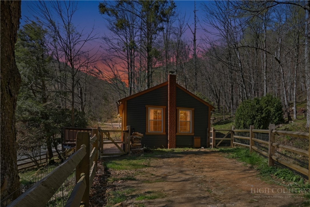 286 Grady Winkler Road Boone, NC 28607 - Photo 13 of 13 a view of a house with backyard