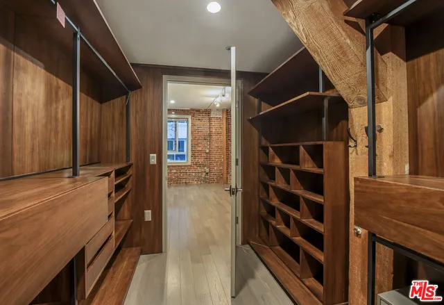 a view of walk in closet