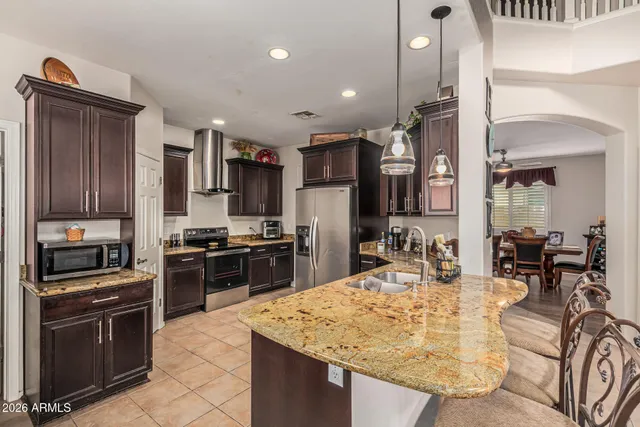 a workspace with furniture and a window