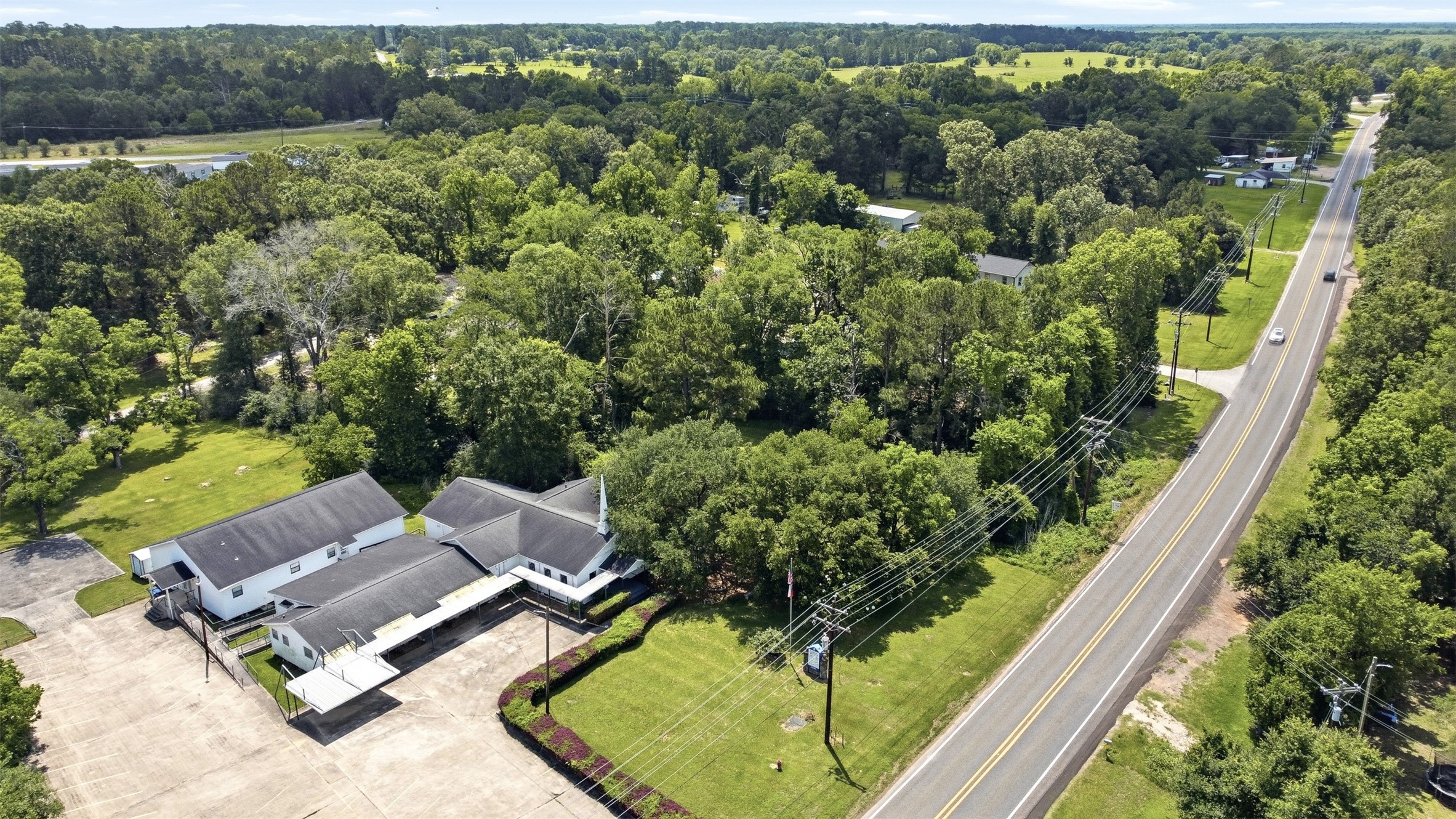 0 State Highway Loop Goodrich, TX 77335 - Photo 13 of 22 an aerial view of a garden with houses