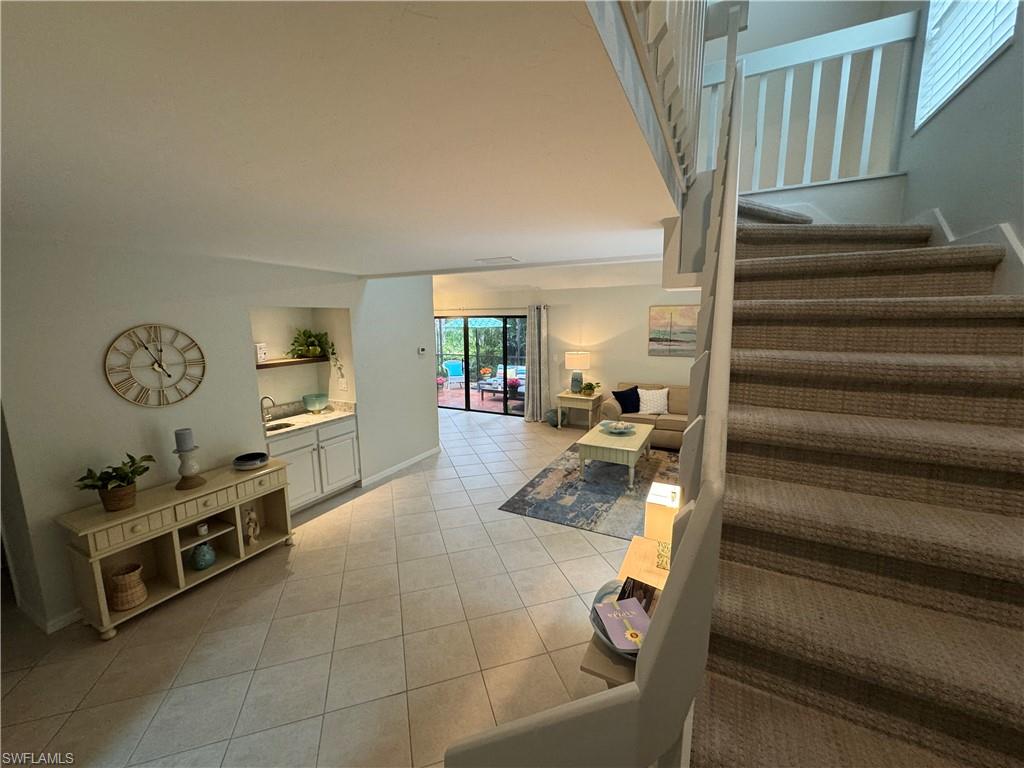 1281 Solana Road Naples, FL 34103 - Photo 21 of 31 Stairs to Loft Bedroom