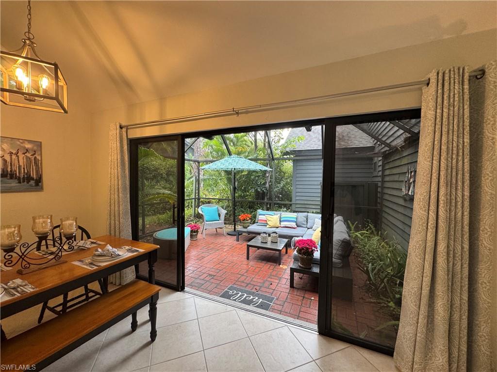 1281 Solana Road Naples, FL 34103 - Photo 7 of 31 Dining to Lanai