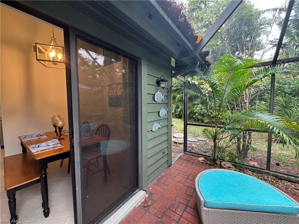 1281 Solana Road Naples, FL 34103 - Photo 9 of 31 Lanai looking into Dining