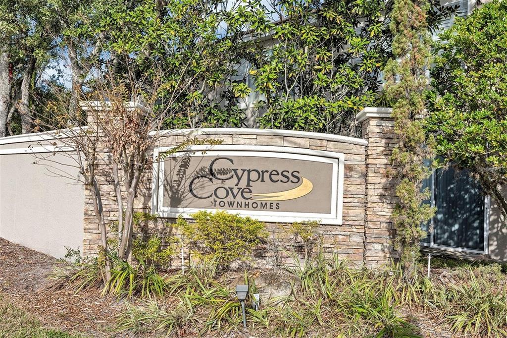 10035 Tranquility Way Tampa, FL 33625 - Photo 28 of 28 a view of outdoor space with signage and flags