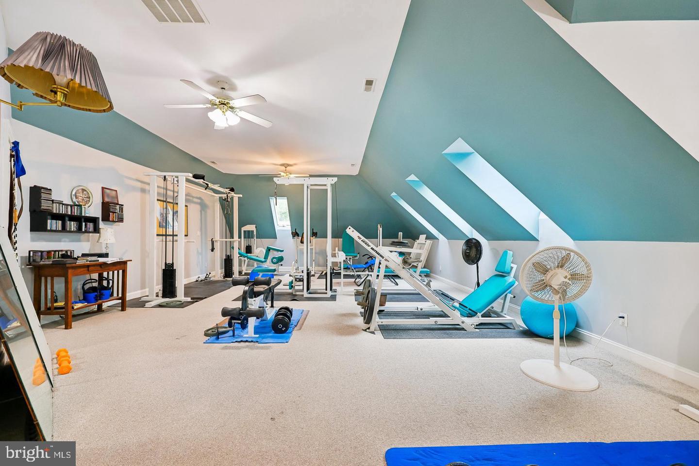 13120 Esworthy Road Potomac, MD 20854 - Photo 57 of 83 Loft Space - Professiona Level Gym or Living Space