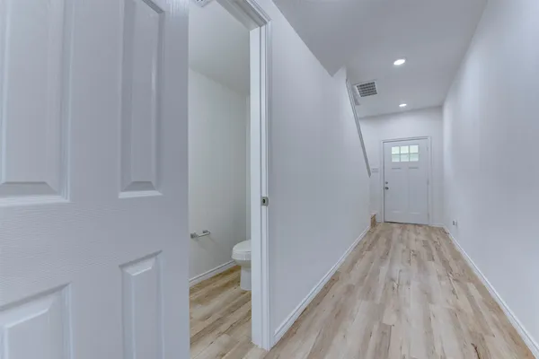 a view of wooden floor