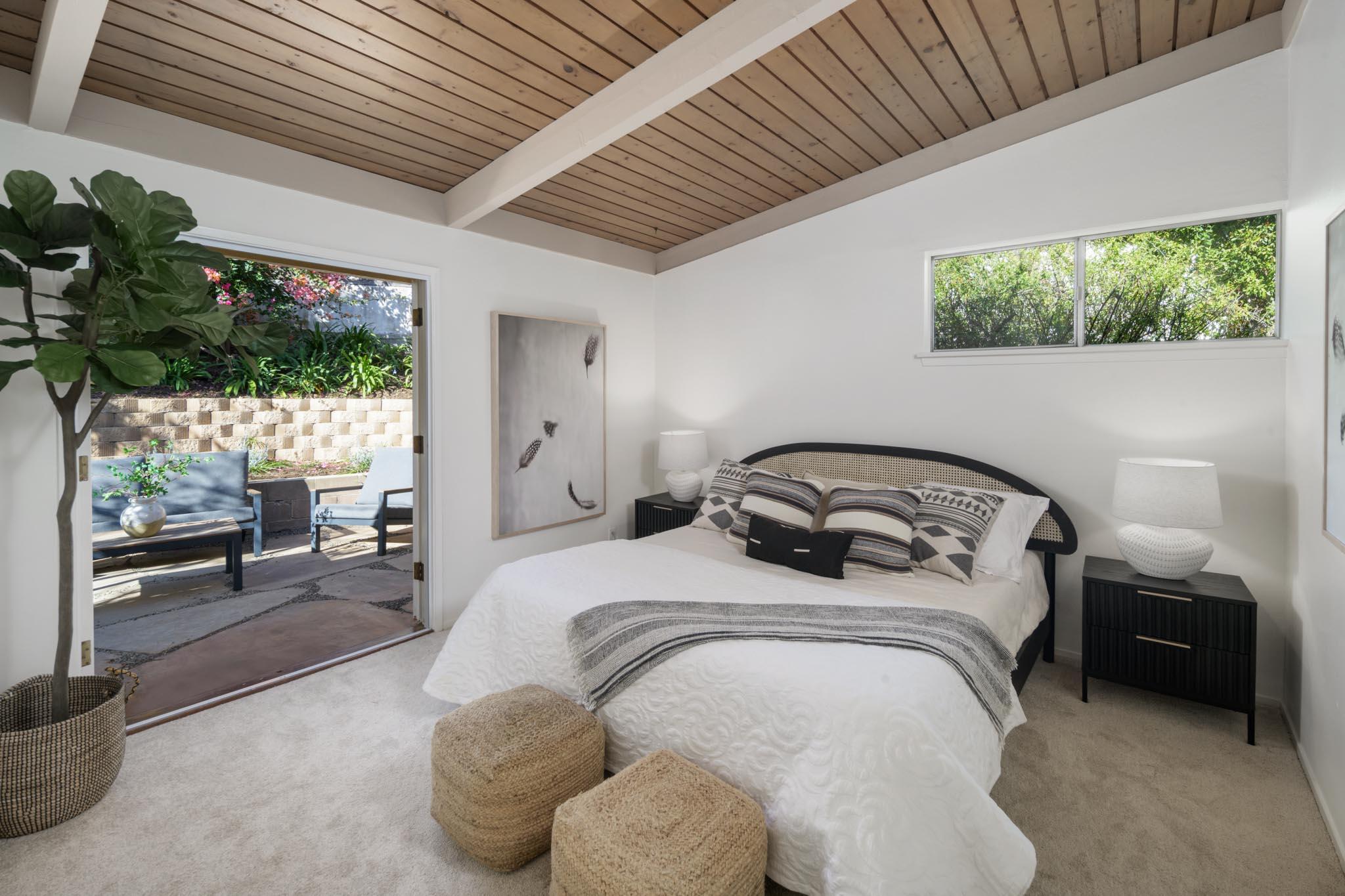 4840 Winding Way Santa Barbara, CA 93111 - Photo 12 of 22 a bedroom with bed and window