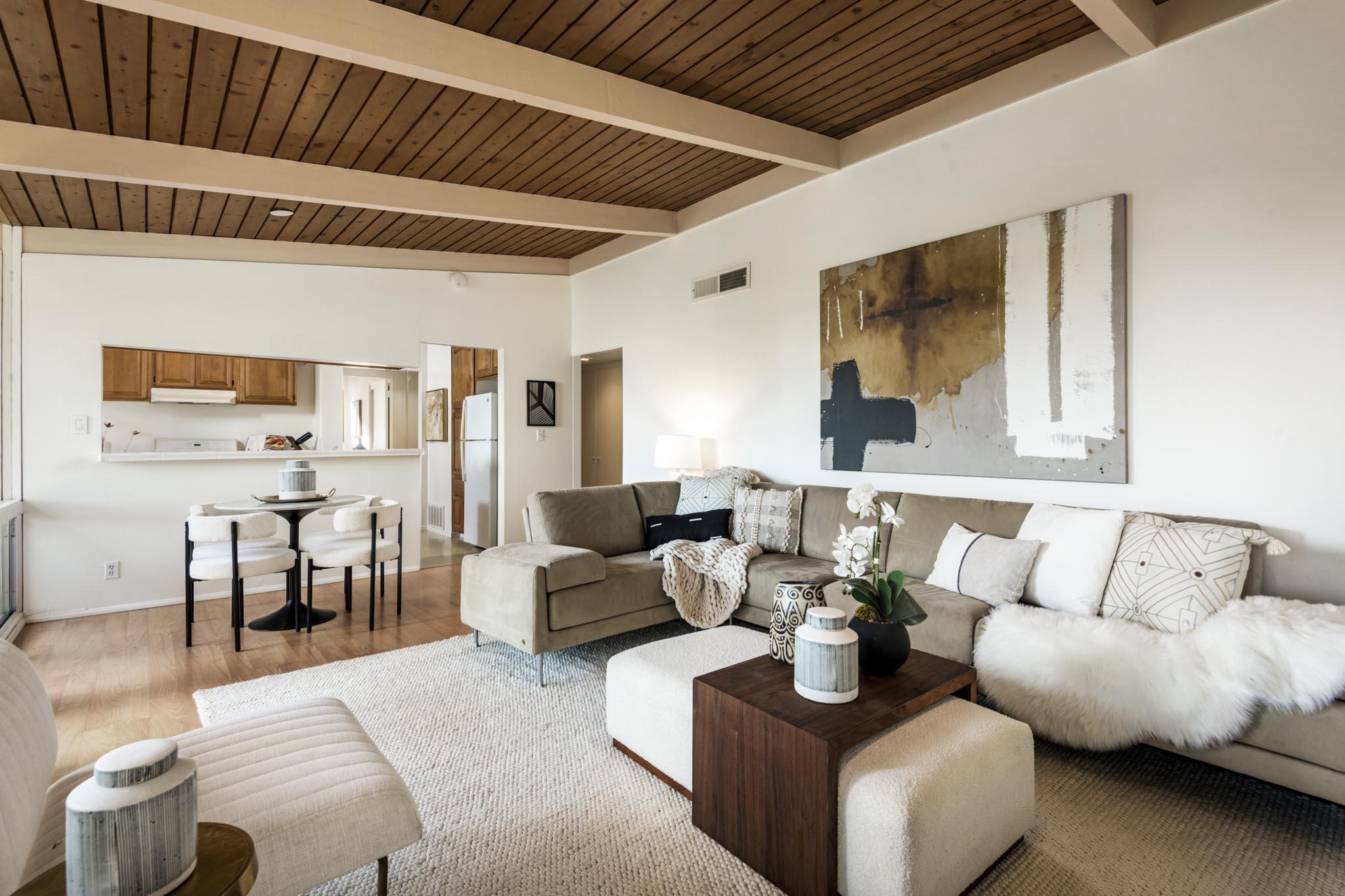 4840 Winding Way Santa Barbara, CA 93111 - Photo 7 of 22 a living room with furniture and a large window
