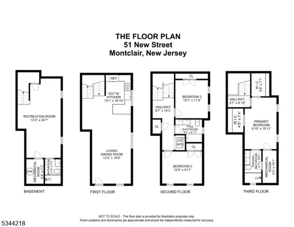 $5,300 | 51 New Street, Unit B, Montclair, NJ 07042