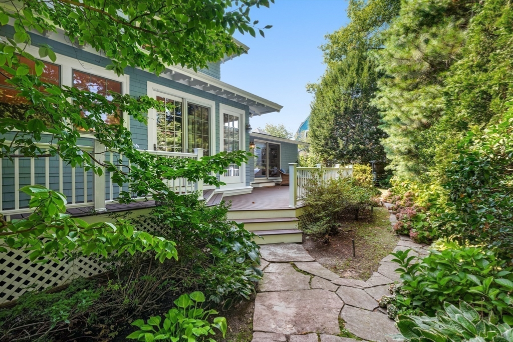 85 Williston Road Brookline, MA 02445 - Photo 26 of 29 a front view of a house with a yard