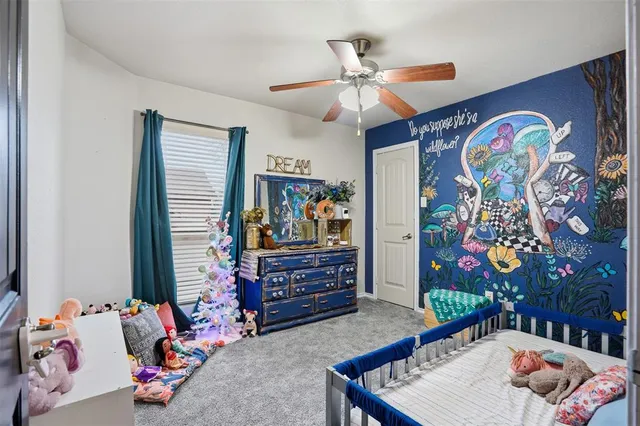 a room with furniture and couch