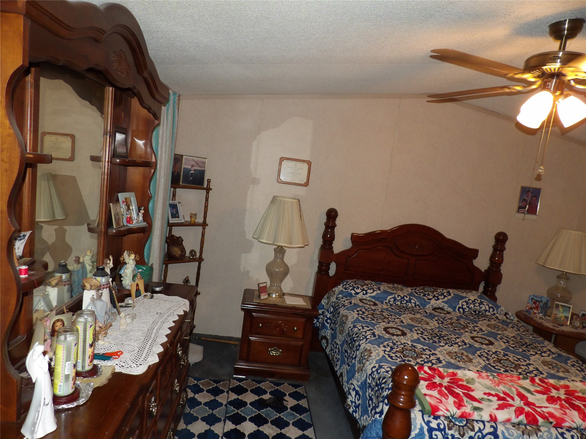 4748 County Road 3220 Kempner, TX 76539 - Photo 6 of 17 a bed sitting in a bedroom next to a window