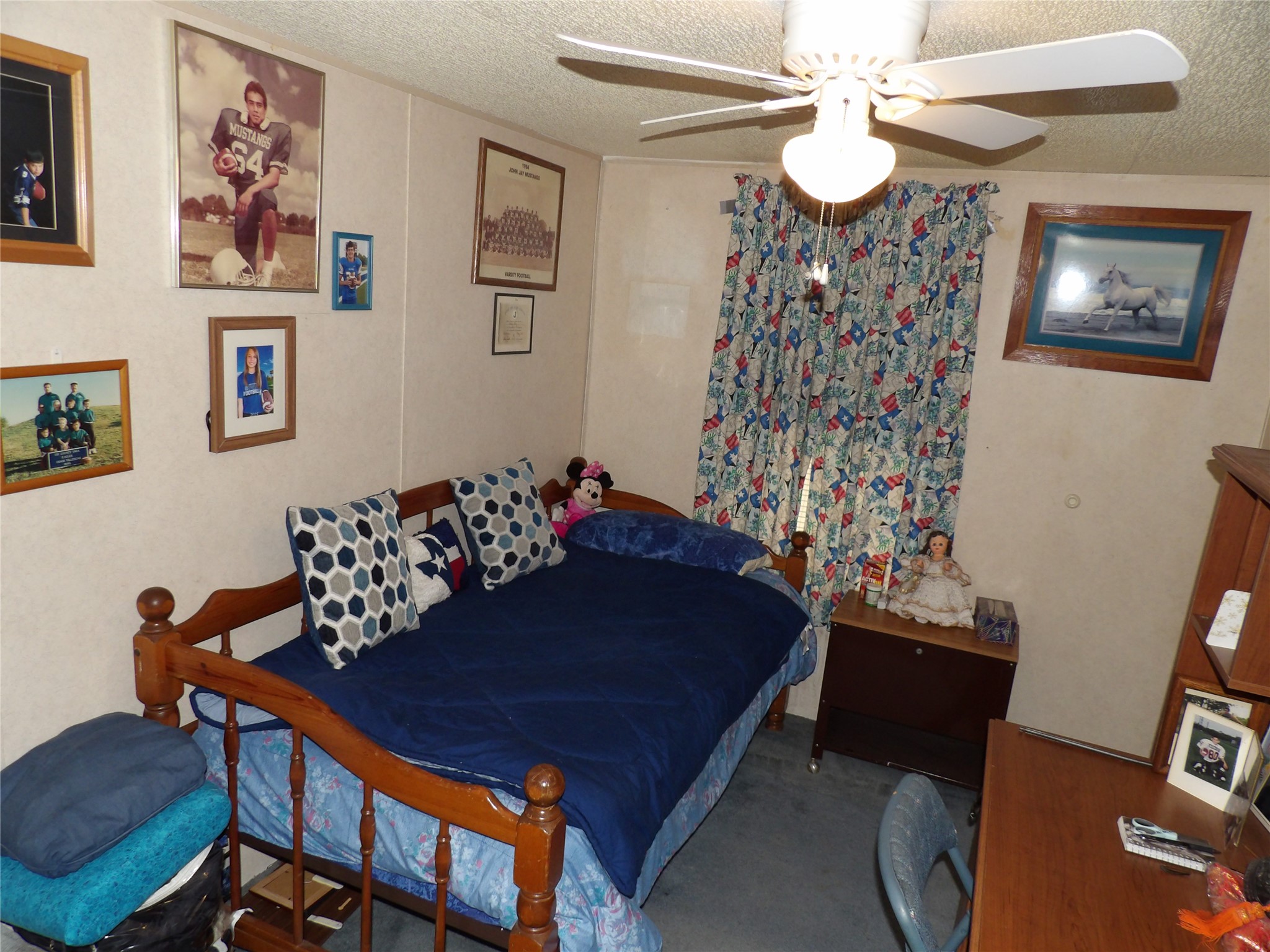 4748 County Road 3220 Kempner, TX 76539 - Photo 10 of 17 a bed room with a bed mirror and a chair