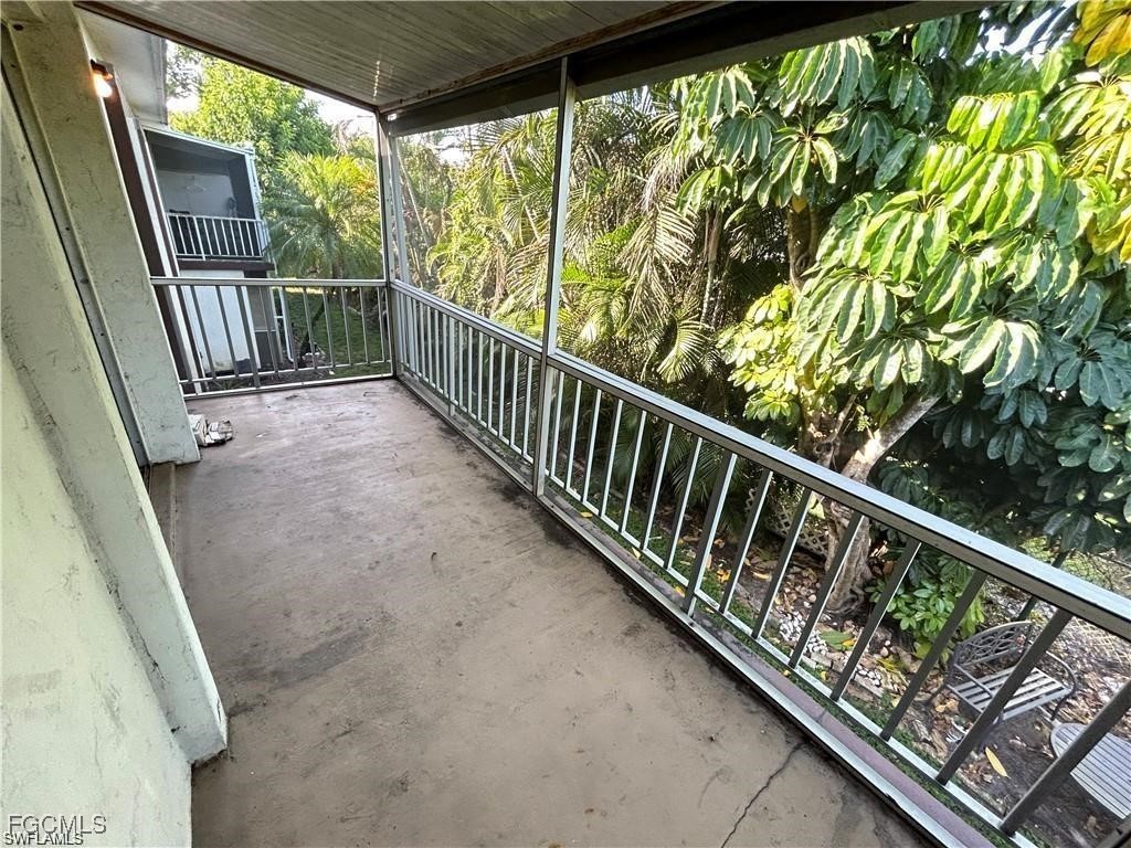 2828 Jackson Street, Unit C7 Fort Myers, FL 33901 - Photo 11 of 14 a view of balcony