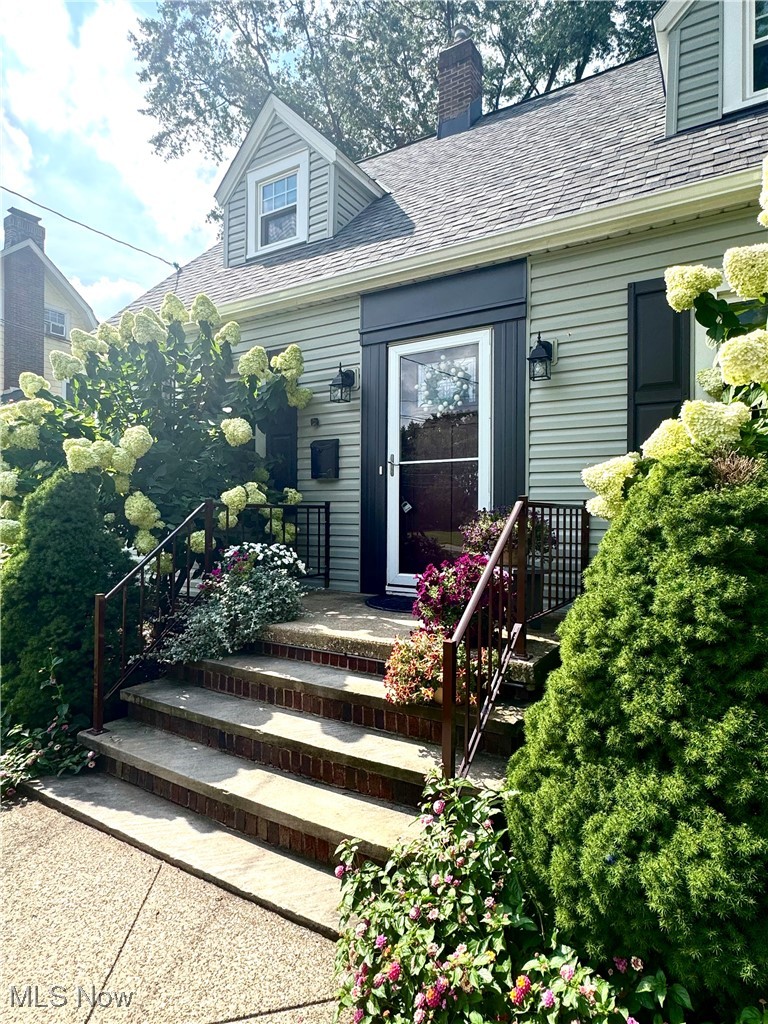 22250 Mastick Road Cleveland, OH 44126 - Photo 2 of 40 Property entrance with a chimney