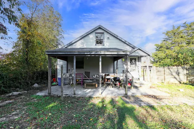 a front view of a house with a porch