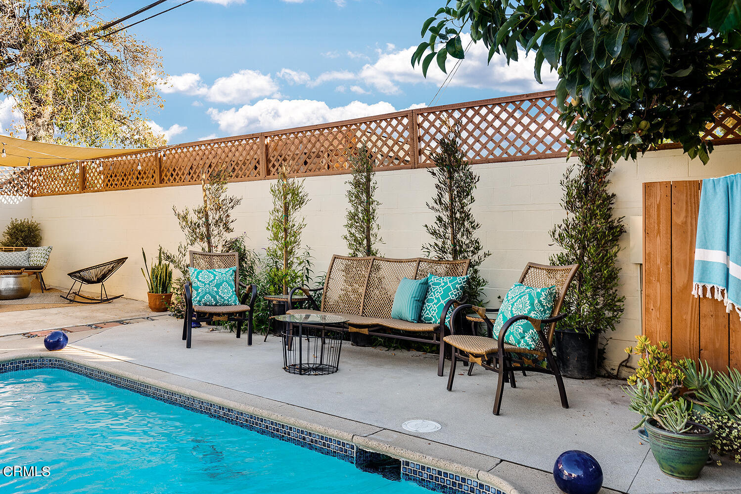 738 Burchett Street Glendale, CA 91202 - Photo 30 of 41 a view of a chairs and table in patio
