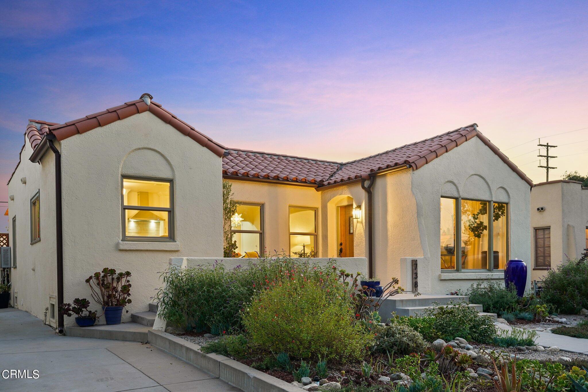 738 Burchett Street Glendale, CA 91202 - Photo 40 of 41 a front view of a house with a yard