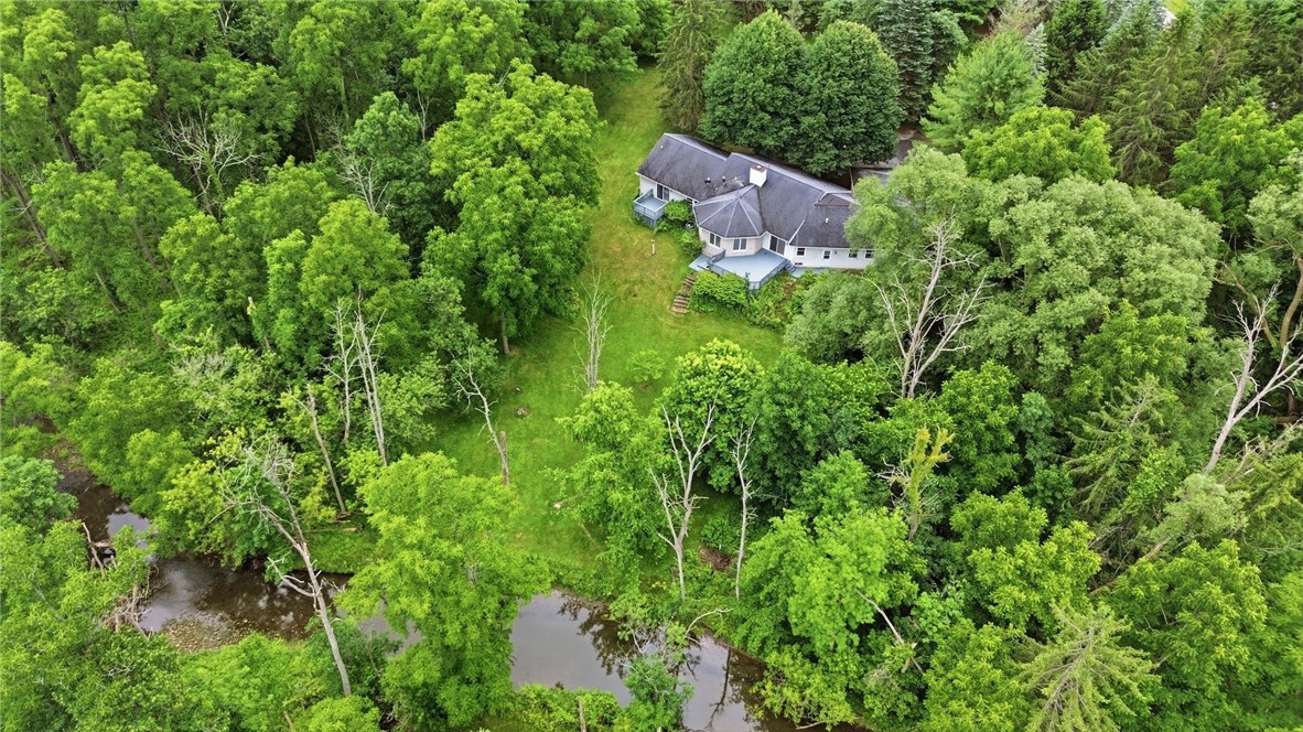 1011 Mile Square Road Mendon, NY 14534 - Photo 3 of 43 Aerial View