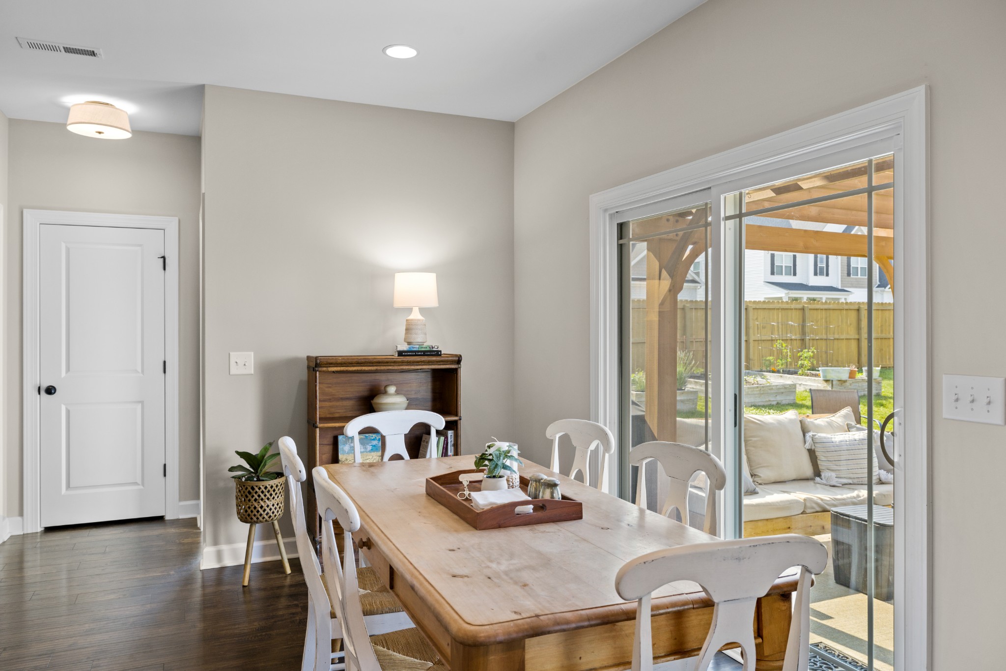 1006 Garrison Way Spring Hill, TN 37174 - Photo 19 of 46 a view of a dining room with furniture window and wooden floor