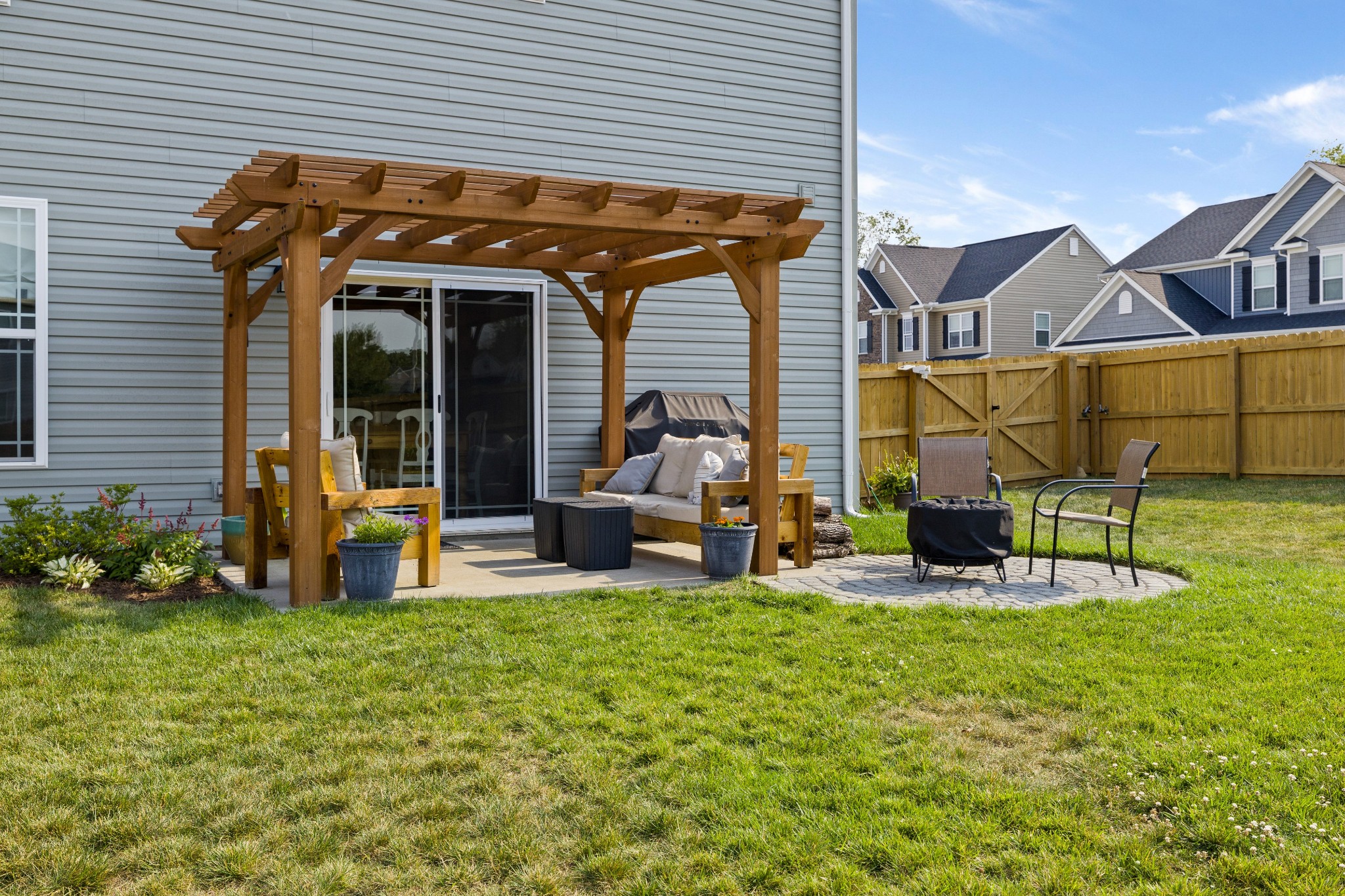 1006 Garrison Way Spring Hill, TN 37174 - Photo 45 of 46 a view of a house with backyard