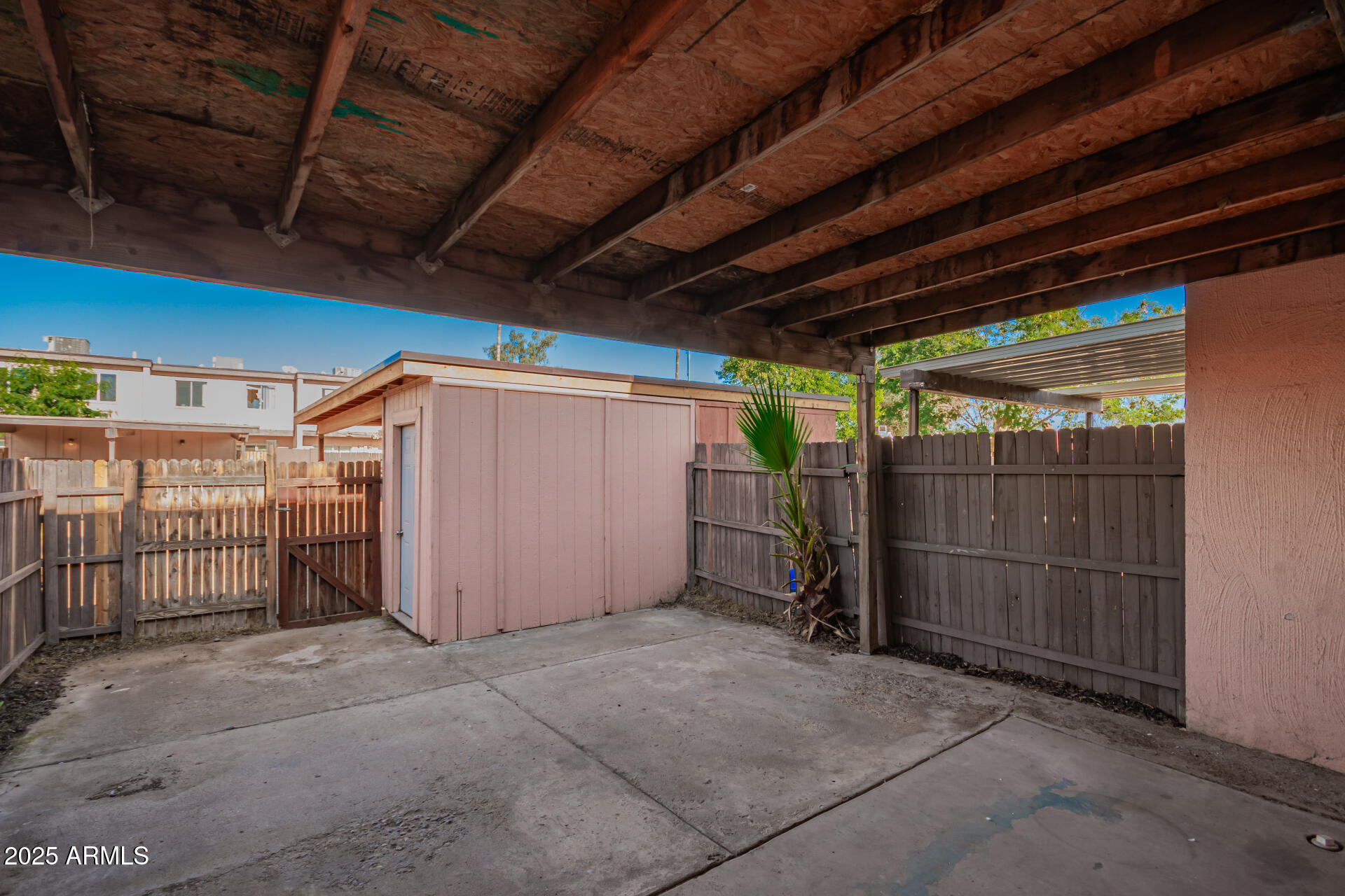 4625 West Thomas Road, Unit 43 Phoenix, AZ 85031 - Photo 23 of 26 a view of a garage