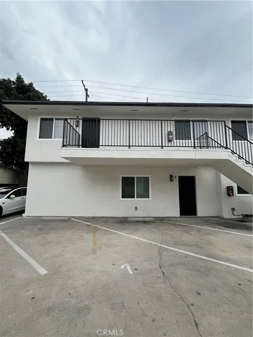 a view of a house with a balcony