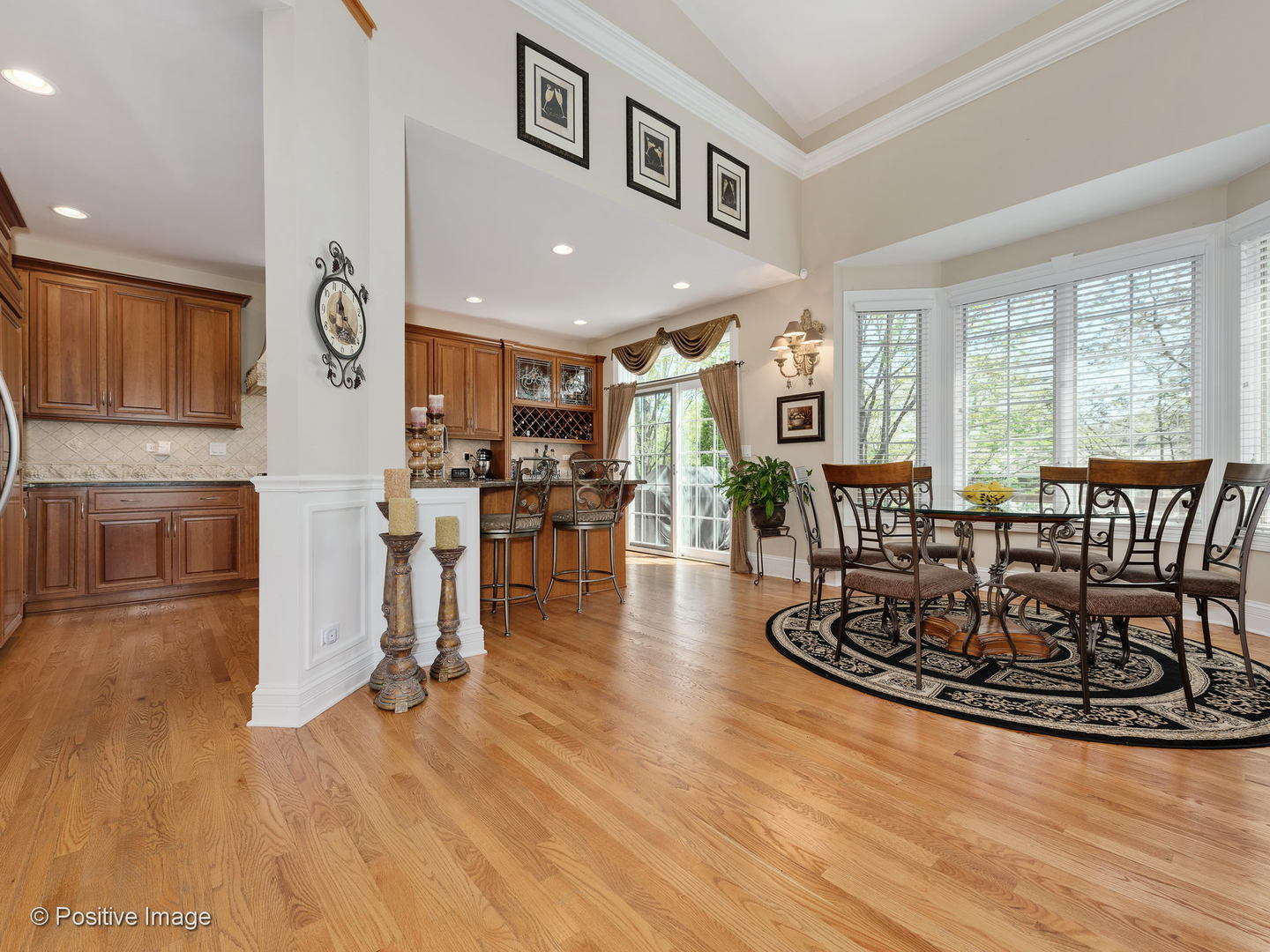 1763 Park Ridge, Unit 1763 Park Ridge, IL 60068 - Photo 8 of 34 a view of a dining room with furniture window and wooden floor