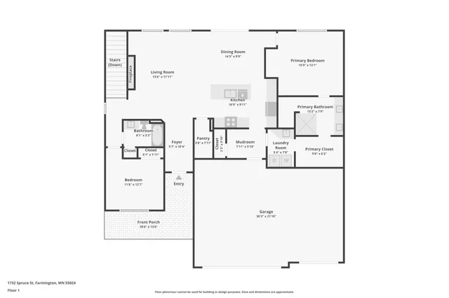 $640,000 | 1732 Spruce Street, Farmington, MN 55024