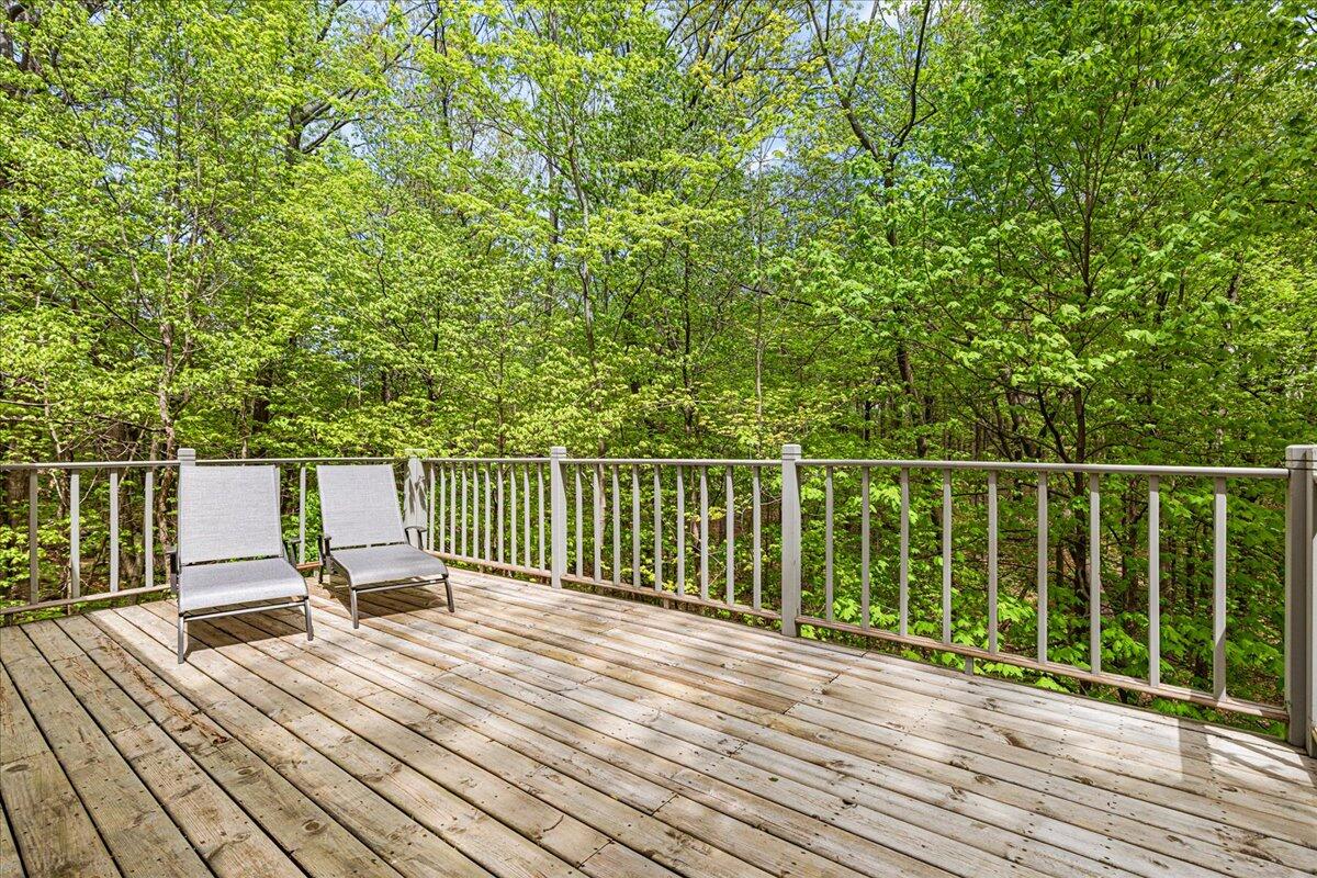 9561 Maple Tree Road Farmington, WI 53040 - Photo 17 of 55 Deck off of the Living Room