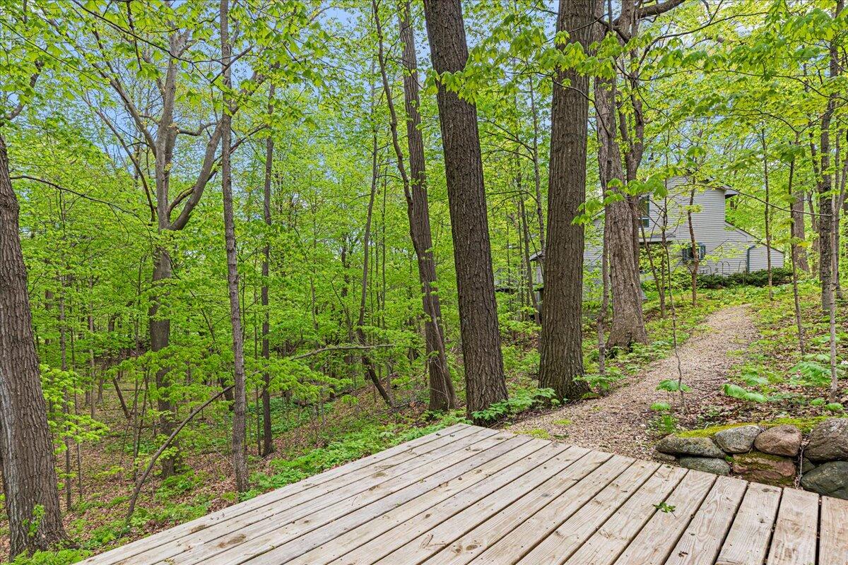 9561 Maple Tree Road Farmington, WI 53040 - Photo 41 of 55 Observation Deck with Scenic View