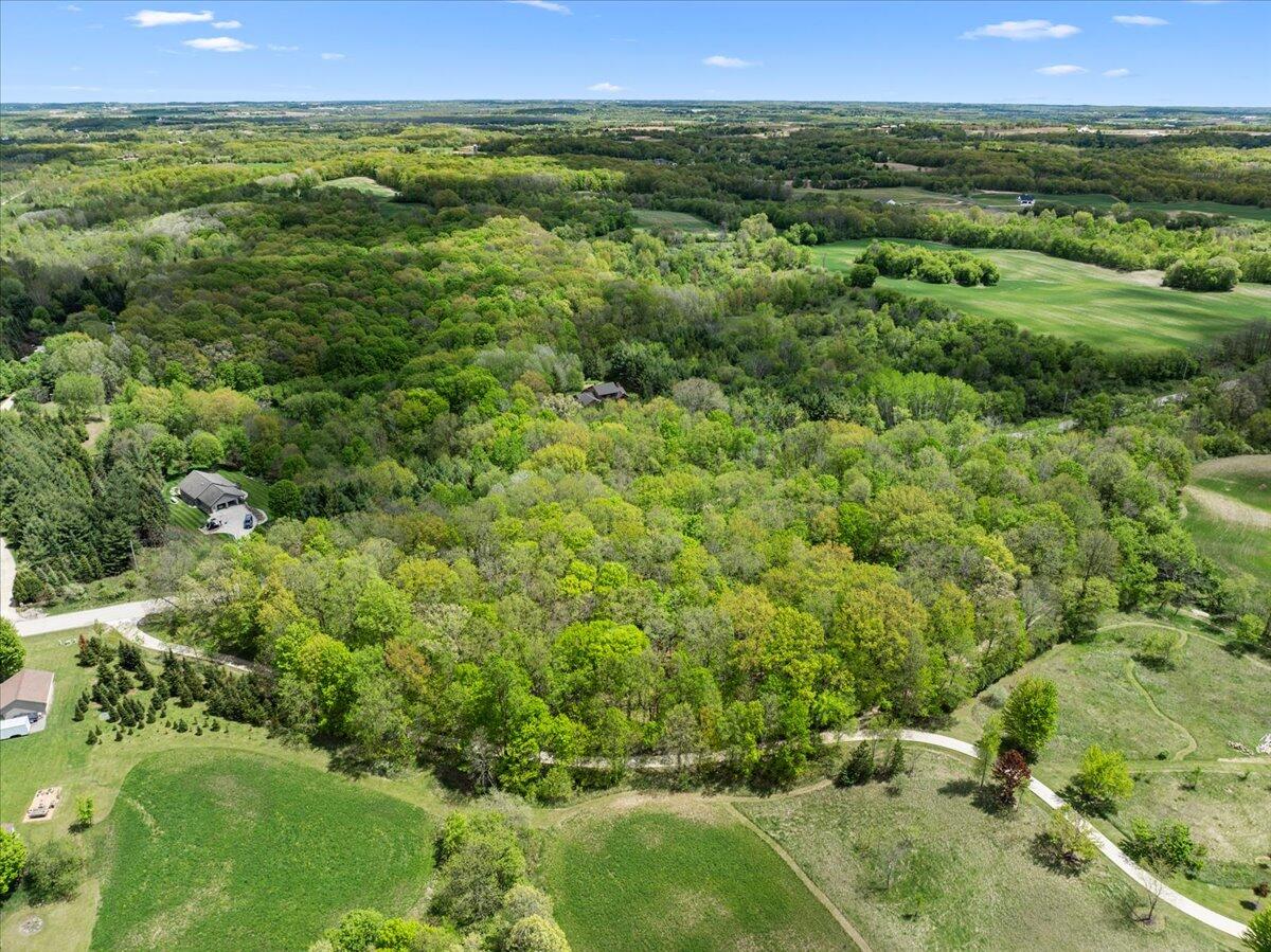 9561 Maple Tree Road Farmington, WI 53040 - Photo 47 of 55 Aerial View