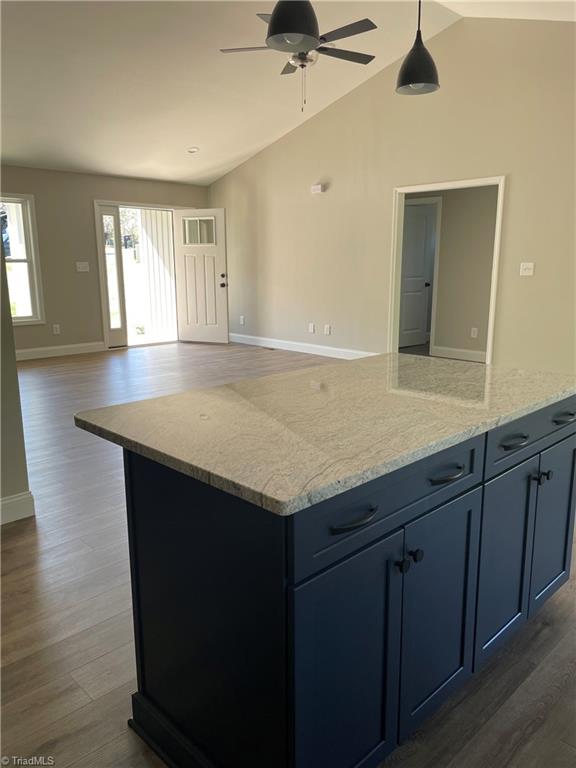 2123 Waterford Pointe Road Lexington, NC 27292 - Photo 6 of 24 Opposite view across bar from Kitchen to front Living Room.