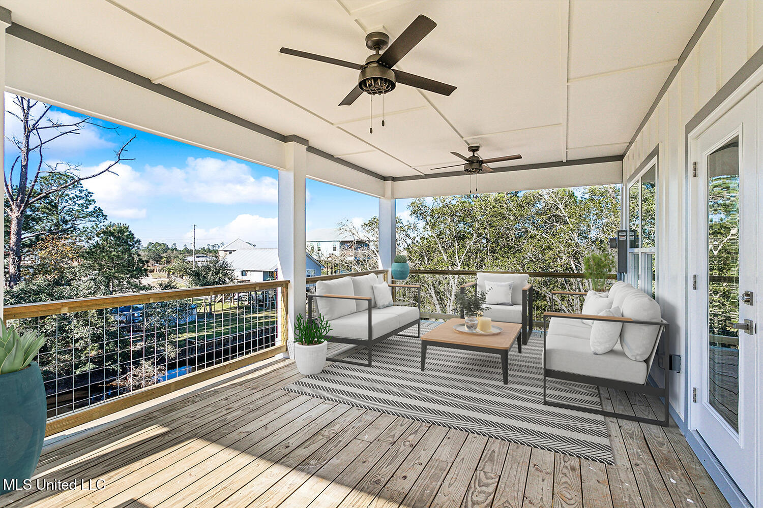 5019 Colorado Street Bay St. Louis, MS 39520 - Photo 2 of 21 Staged Patio