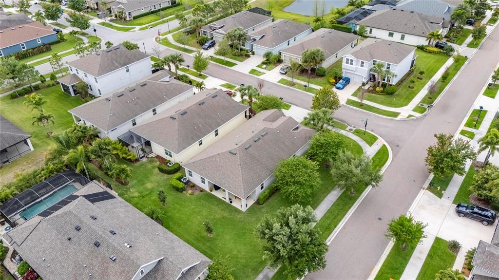 6309 Shadowlake Drive Apollo Beach, FL 33572 - Photo 54 of 64 an aerial view of a house